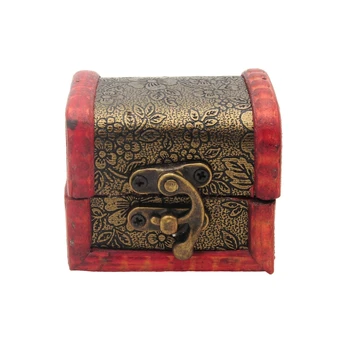 Medinė dėžutė, 7 x 6 x 6 cm
