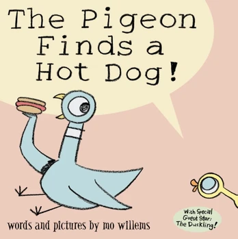 Pigeon Finds a Hot Dog!