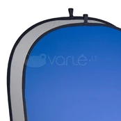 Walimex 18287 photo studio reflector Oval Mėlyna, Pilkas kaina
