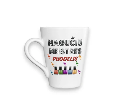 Puodelis „Nagučių meistrės“