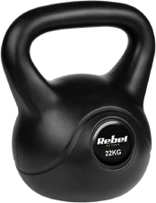 Kettlebell bitumiczny 22kg, REBEL ACTIVE kaina