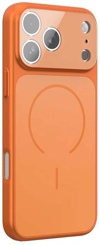 Oem Case MAKE 17 compatible with MagSafe for IPHONE 17 cosmic oranžinis
