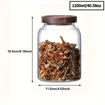 stikliniai indai, 1200 ml
