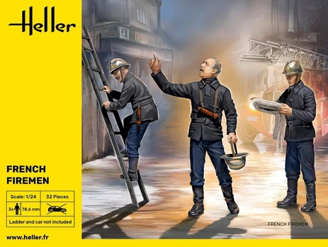 Heller - French Firemen, 1/24, 82753