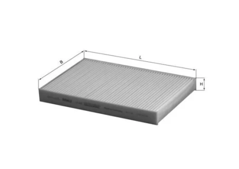 Filtras, salono oras KNECHT LA 439