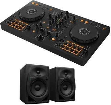 Pioneer DJ DDJ-FLX4 + DM-50D-BT