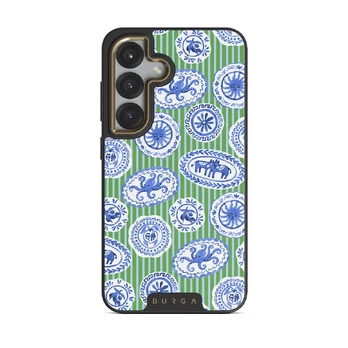 Taverna - Samsung Galaxy S25 Plus Case, Elite Dark (Magnetic) / Gold