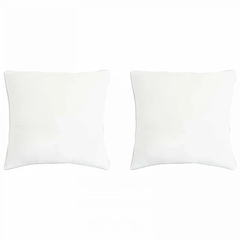 Pagalvė 2 pcs Balta 80 x 80 cm Bambuko pluoštas