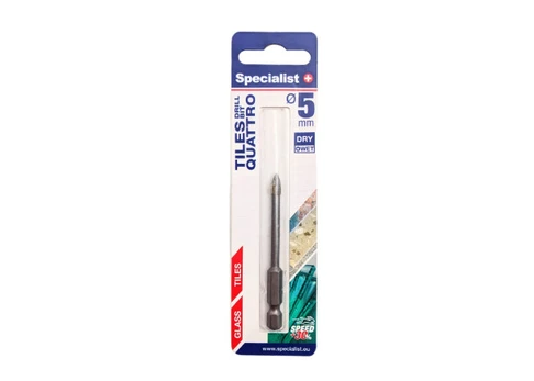 Stiklo grąžtas SPECIALIST+, 5 mm