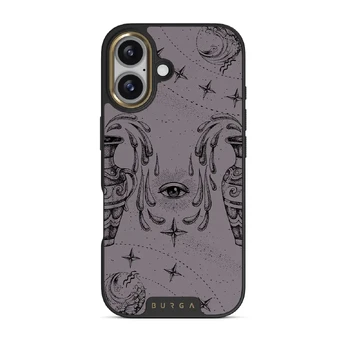 Aquarius - iPhone 17 Case, Elite Dark (MagSafe) / Gold / Purple