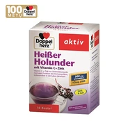 Doppelherz aktiv Heisse Holunder (Hot Elderberry) N10 kaina