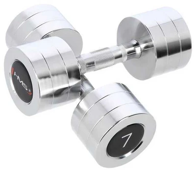 CHD07 CHROME Hanteliai (2 vnt.) HMS