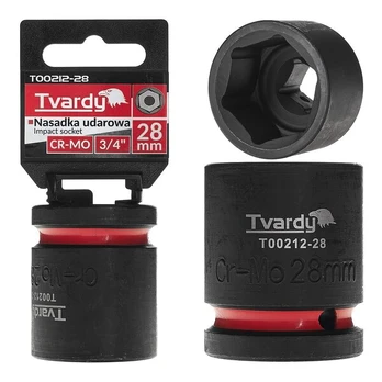 Tvardy Nasadka smūginis 3/4" 6-kąt 28mm CR-MO (6/48)