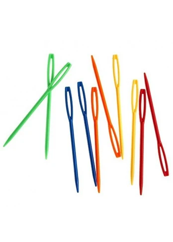 Plastikinės adatos 7cm 10vnt