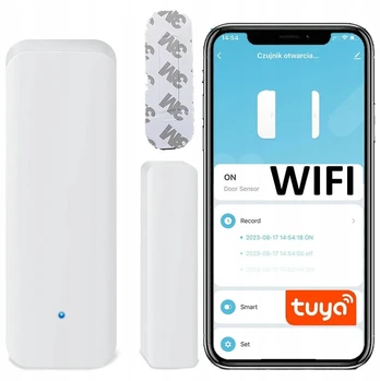 Tuya Wifi durų ir langų atidarymo jutiklis