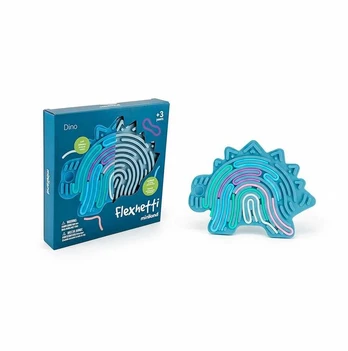 Dėlionė Miniland Mind Move Puzzle sensoryczne Flexihetti - Dinozaur