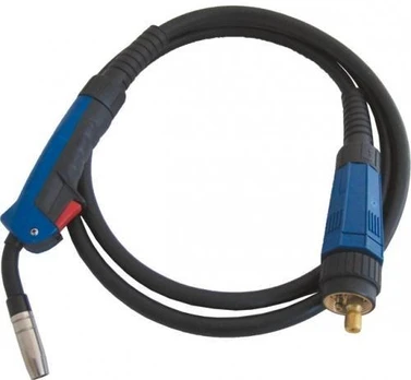 MIG/MAG WELDING TORCH MB-15, WITH 4m CABLE, EURO PLUG