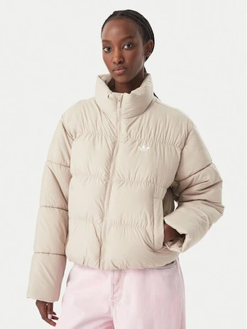 adidas Žieminė striukė KR9580 Smėlio Regular Fit