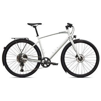 Specialized Sirrus X 3.0 EQ fitness dviratis | Gloss Metallic White Silver, S