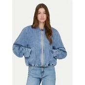 ONLY Džinsinė striukė Niki 15362884 Mėlyna Relaxed Fit