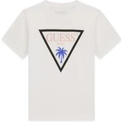 Guess Marškinėliai L6GI27 J1314 Balta Regular Fit