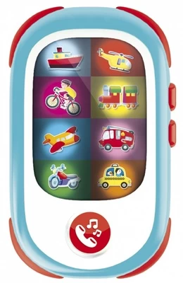 Žaislinis telefonas Lisciani Carotina Baby Smartphone 805195, įvairių spalvų