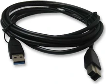 Kabelis USB Roline USB-A - USB-B 3 m Juodas (11.02.8871) kaina