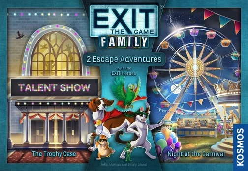 Exit: The Game - Family - The Trophy Heist, Night at the Carnival