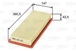Oro filtras VALEO 585252 kaina