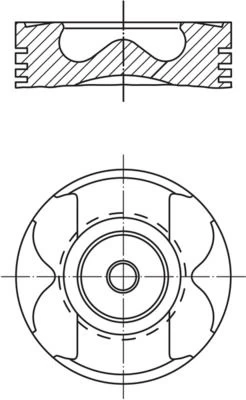 Stūmoklis MAHLE 004 59 00