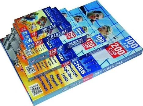 Folia laminavimo Opus 60x95mm, 80 mikr., 100 vnt.