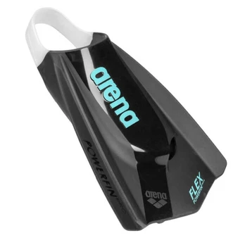 Plaukimo plaštakos Arena PowerFin Pro II Flex Black