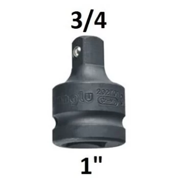 Adapteris smūginis 1'-3/4' CL202801