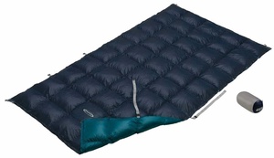 Antklodė Mont-Bell Down Wrap 5 Regular, mėlynas, -, 199 cm