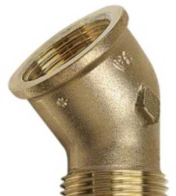 Sanha PURAFIT vinkl.1.1/2 mf/np.45° - .Siliciumbronze.Blyfri.
