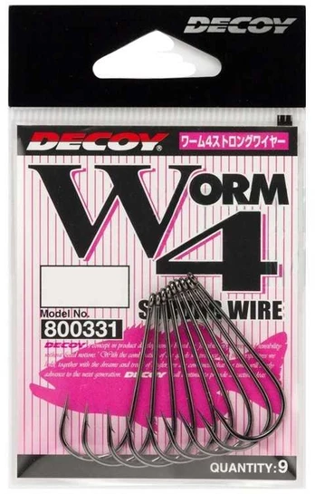 Kabliukai Decoy Worm 4 Strong Wire