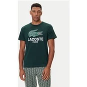 Lacoste Marškinėliai TH5634 Žalia Regular Fit