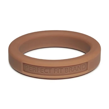 Perfect Fit Hefty Ring Classic Silicone Comfort Ring 4.4cm Skintone 2