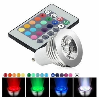 RGB LED lemputė