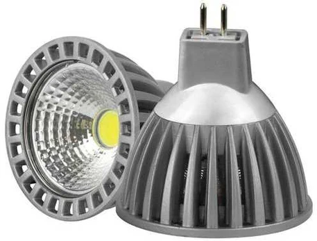 6W COB LED lemputė MR16/GU5.3 DC12V, 4200K