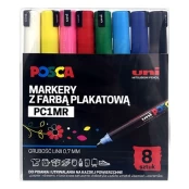 Žymekliai su plakatiniais dažais-UNPC1MR/8C kaina