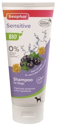 Šampūnas šunims Beaphar Bio Shampoo Sensitive, 200ml