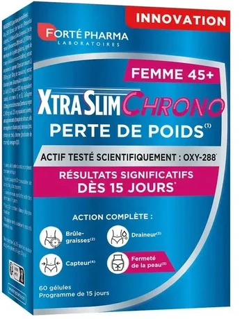 Forte Pharma Forte Xtraslim Chrono Woman 45+ 60 Capsules