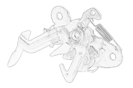 Variklio gaubto užraktas 7934A1
