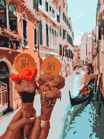 TPS Tapybos rinkinys "Delicious Venice"