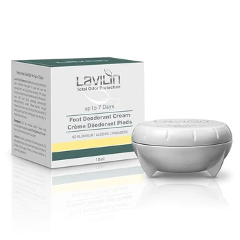 7 Dienų Pėdų Dezodoruojantis Kremas Lavilin, 10 ml