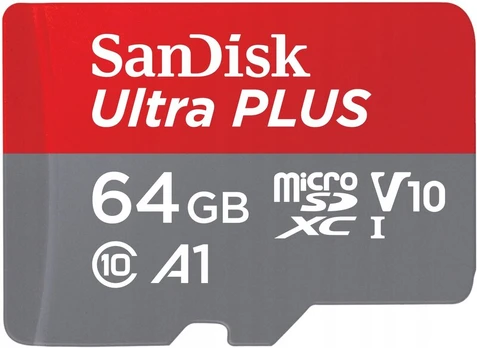 Atminties kortelė telefonui Ultra Plus uSD 64GB