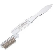 Tweezerman Gold comb to comb the lashes (Folding Lash Šukos) aksesuaras