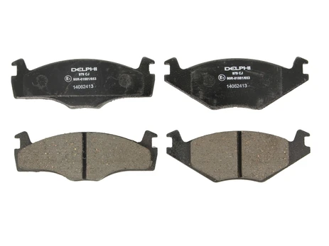 DELPHI LP0979 Brake pad set