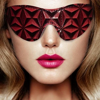 Ouch! Luxury Eye Mask - Burgundy